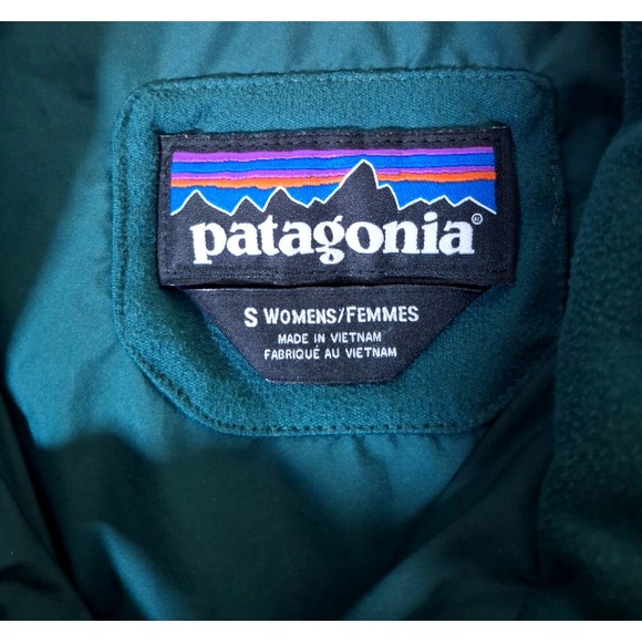 Patagonia Radalie Jacket Women's Size Small Insulated Green Quilted - Picture 4 of 9